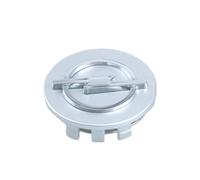 DFVBNH Auto Cache Moyeu pour Opel Agila 2008-2014, Cache Moyeux Capuchons Centre Roue Centre Jante Capuchons ABS Logo D'emblème Décoration de Pneus Accessoires 4 PCS,Silver-60mm
