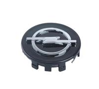 DFVBNH Auto Cache Moyeu pour Opel Corsa 2019-2023, Cache Moyeux Capuchons Centre Roue Centre Jante Capuchons ABS Logo D'emblème Décoration de Pneus Accessoires 4 PCS,Black-60mm