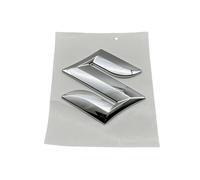 DFVBNH Auto Logo Sticker Autocollant pour Suzuki Grand Vitara 2022 2023, Autocollant avec Emblème pour Capot Avant Arrière Tronc DéCoration Signe Styling Accessoires,Silver-A