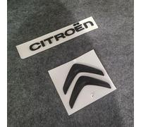 DFVOOP EmblèMe Logo Voiture, pour Citroen C3-XR C4 C3 C5 C1 C2 Berlingo Celysee Lettres Insigne Autocollant Porte,Côté Autocollant Emblème de Lettres Voiture Accessoires,G