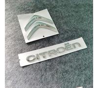 DFVOOP EmblèMe Logo Voiture, pour Citroen C3-XR C4 C3 C5 C1 C2 Berlingo Celysee Lettres Insigne Autocollant Porte,Côté Autocollant Emblème de Lettres Voiture Accessoires,H