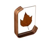 DFZHiuat Cadre photo support personnalisé cadre photo transparent double face acrylique petit ornement noir