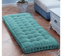 DG Catiee Coussin de Banc épais Coussin de canapé Long Intérieur,Coussin de Banc de Jardin,Coussin de Banc de Salle à Manger rectangulaire Coussin de Sol Coussin de siège Tapis (150x50cm,Bleu B)