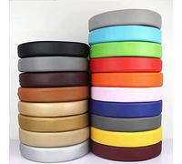 DG Catiee Coussins de chaise de jardin imperméables - Coussin de chaise rond épais pour intérieur ou extérieur, jardin, terrasse, pelouse (40 x 40 x 5 cm, beige)