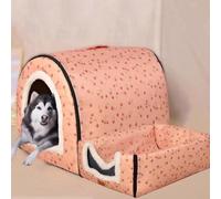 DG Catiee Grande niche de luxe pour chien et chat de petite, moyenne taille XL - Lavable - Pour intérieur et extérieur - Lavable - 60 x 48 x 43 cm