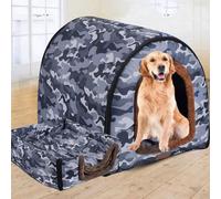 DG Catiee Grande niche de luxe XL pour chien et chat de petite, moyenne taille, moyenne chien, chat - Lavable - 70 x 57 x 55 cm