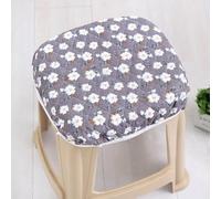 DG Catiee Lot de 2/4/6 housses de coussin de tabouret - 30 x 30 cm - Protection en coton - Pour maison, bureau, bar, restaurants - Carré A - 30 x 30 cm