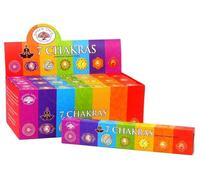 DG-EXODIF Encens Bâton 7 Chakras - 12 x 15 Grs