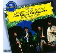DG Originals Series: Debussy Ravel Kodaly: String Quartets by Melos Quartet NEUF