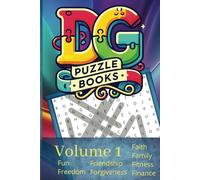 DG Puzzle Books Volume 1: Word Searches with Easy to Read Print about the F words of life, Faith, Family, Fitness and More |6x9 inches 110 pages| 80+ ... Gift for Vacations, Holidays and Free Time