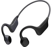 DG08 Casque sans fil à conduction osseuse, BT 5.0 | Super longue durée de vie de la batterie | Agréable à porter, noir