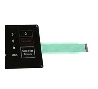 DG34-00025A Panneau tactile à membrane pour cuisinière Samsung NX58F5300SSAA NX58F5500SBAA NX58F5500SSAA Remplace AP5800759 PS8764897 Clavier de contrôle Construction en polypropylène Disposition