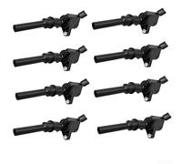DG508 Lot de 8 bobines d'allumage compatibles avec véhicules Ford 4 cylindres 3W7Z 12029 AA F7TZ 12029 AB OEM standard de rechange pour fiabilité du moteur