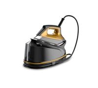Rowenta DG7644 2200 W 1,1 L Semelle Laser HD Microsteam 400 Noir, Or Noir G