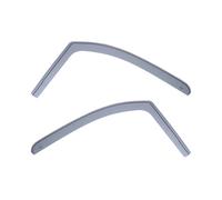 DGA Déflecteurs d'air Compatible avec Citroën Berlingo (K9) 2018- / Fiat Doblo 2022- / Opel Combo E 2018- / Peugeot Partner (K9) & Rifter 2018- / Toyota Proace City Verso & City 2019- (2-pièces)