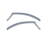 DGA Déflecteurs d'air Compatible avec Citroën Jumpy 2007-2016 & Fiat Scudo 2007-2016 & Peugeot Expert 2007-2016 & Toyota Proace 2013-2016 (2-pièces)
