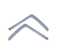 DGA Déflecteurs d'air Compatible avec Mercedes Sprinter (W907) 2018- (2-pièces), Gris