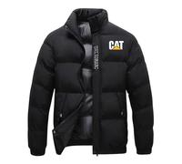 DGACVBMO Veste En Duvet Pour Homme Ca.ter-Pillar, Vestes Softshell Légère Et Confortable, D'hiver Pour Temps Froid, Camping, Ski(Black,M)