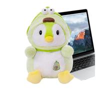 Dgayaeic Animal en Peluche Pingouin,Pingouin Fruit Jouet D'Accompagnement Doux,Animal De Dessin Animé - pour Adultes Collectionneurs Temps De Jeu Heure du Coucher Chambre Salon Voiture Canapé Lit