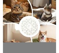 Dgayaeic Cône pour Chat, Collier De Cou Imperméable Anti-Léchage, Collerette Ajustable Imperméable Anti-Morsure pour, Soin des Plaies des et Chiot, Maison, Voyage, Protection Toutes Saisons