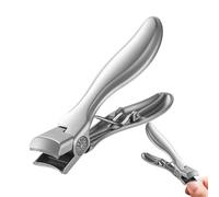 Dgayaeic Coupe-ongles pour hommes,Coupe-ongles pour hommes - Coupe-ongles Coupe-ongles en acier inoxydable,Coupe-ongles No Splash Grand coupe-ongles pour ongles épais