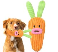 Dgayaeic Jouets Pour Chien En Peluche | Carotte En Peluche Interactive De Pâques - Petit Jouet Puzzle Amusant Pour Toutou | Pour Toutou Petit Et Moyen Voyage Maison Extérieur Intérieur Jardin Dressage