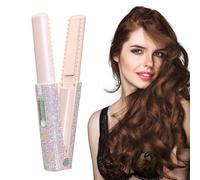 Dgayaeic Lisseur sans fil, lisseur sans fil | à friser et lisseur 2 en 1,Fer à lisser rechargeable, fer à lisser portable, fer plat