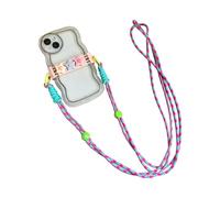 Dgayaeic Longe de téléphone - Longe de téléphone à bandoulière - La Sangle de la Coque de n'irrite Pas la Peau, Clip arrière réglable, Facile à démonter pour Smartphone, Portable.