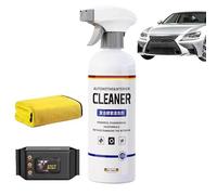 Dgayaeic Nettoyant pour Intérieur de Voiture,Détachant pour Sièges en Cuir - Spray Nettoyant Multifonction 500ml pour Cuir, Tapis, Canapé et Sièges Auto avec Polish du Dashboard
