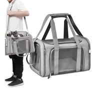 Dgayaeic Sac De Transport pour Chat - Tote De Transport Pliable Portatif Sécurisé pour Animaux,Porte-Animaux D'Extérieur - pour Promenades Pique-Nique Vacances Et Sorties