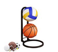 Dgayaeic Support de Basket-Ball, Support de Basket-Ball,Présentoir de Volley-Ball en Fer - Organisateur de Boules Multicouche, Organisateur de Boules pour Chambre à Coucher, Salon,
