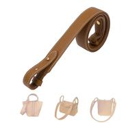 DGAZ Cuir TC Réglable Bandouliere pour Le Sac Hermes Picotin/Lindy/Evelyne, Remplacement de la Sangle de Sac à bandoulière réglable(Gold, 3.7cm Wide, 70cm Long, Gold Studs)