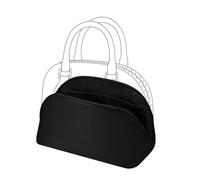 DGAZ Organisateur de Sac à Main en Soie pour LV Alma BB/PM/MM, Soyeux et Lisse, Luxueux pour Fourre-tout (PM, Noir)