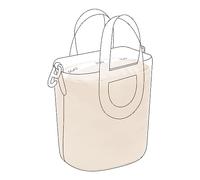 DGAZ Soie Coussin de Sac à Main Pour Sac à Main de Luxe In the loop 18/23, Organisateur de Sac à Main Soie, Femmes Organisateur de Sac à Main (Intheloop18, Craie)