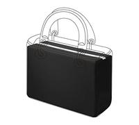 DGAZ Soie Coussin de Sac à Main Pour Sac à Main de Luxe Lady Dior, Organisateur de Sac à Main, Femmes Organiseur de sac Soyeux (Noir, Small)