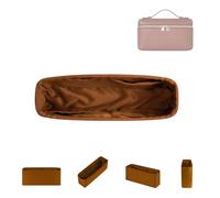 DGAZ Soie Organisateur de sac à main pour Extra Pocket L19/L27, Organisateur de sac à main soyeux et lisse ((Extra Pocket L27, Caramel)