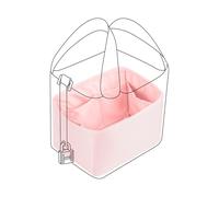 DGAZ Soie Organisateur de sac à main pour Hermès Picotin 18/22, Organisateur de sac à main et de fourre-tout de luxe (PC26, Rose)