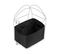 DGAZ Soie Organisateur de sac à main pour Hermès Picotin 18/22, Organisateur de sac à main soyeux et lisse, organisateur de sac à main femme (PC22, Noir)