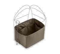 DGAZ Soie Organisateur de sac à main pour Hermès Picotin 18/22, Organisateur de sac à main soyeux et lisse, organisateur de sac à main femme (PC22, Étoupe)
