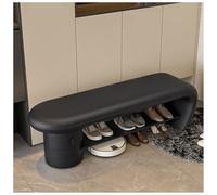 DGDHHSFJDJ Banc à Chaussures en Bois avec Rangement, Support de Banc d'entrée de Style Simple, for entrée, Couloir, Salon, Chambre à Coucher, Dressing(Black,100cm/39.37in)