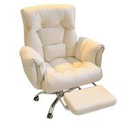 DGDHHSFJDJ Chaise de Bureau Ergonomique à Dossier Haut avec Soutien Lombaire et Design Rotatif. Dossier réglable pour s'adapter à Toutes Les morphologies/Gris/Gris Loup