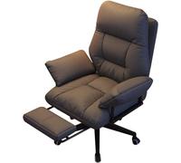 DGDHHSFJDJ Chaise de Bureau Moderne avec Repose-Pieds, Grand canapé Ergonomique pour Chambre à Coucher, Dossier Haut avec Repose-Pieds, pour soulager Les maux de Dos