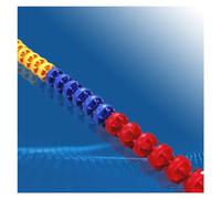 DGDHHSFJDJ Corde de séparation de sécurité pour Piscine, flotteurs de sécurité pour Club de Natation/Sources thermales (1 à 12 m)