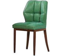 DGDHHSFJDJ Ensemble de chaises de Salle à Manger - PU Moderne avec Pieds en Bois Imitation et Fer pour dortoir, Chambre, Balcon, Salon et séjour - Meubles Confortables et durables