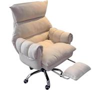 DGDHHSFJDJ Fauteuil de Jeu inclinable avec Oreiller, chaises de Bureau ergonomiques, Parfait comme siège de Bureau ou d'étude, se Double d'un canapé de Chambre Confortable