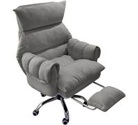 DGDHHSFJDJ Fauteuil de Jeu inclinable avec Oreiller, chaises de Bureau ergonomiques, Parfait comme siège de Bureau ou d'étude, se Double d'un canapé de Chambre Confortable
