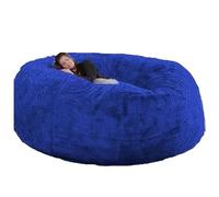 DGDHHSFJDJ Housse de Pouf 1,60 m, 2,10 m, Housse complète, système de Double Fermeture éclair pour Un Remplissage Facile, idéale pour Une Salle d'étude ou Un Espace de Loisirs.