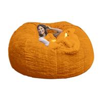 DGDHHSFJDJ Housse de Pouf de 1,60 m, 1,80 m, 2,10 m, spacieuse en Velours, idéale pour Ranger Peluches et couvertures.