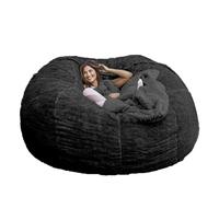 DGDHHSFJDJ Housse pour Pouf de 1,80 m, Housse Vide Prodigious, Velours Doux avec Renfort à Double Couture, Plusieurs Coloris