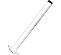 DGDHHSFJDJ Lot de 2 Pieds de Meuble réglables en Acier Inoxydable, Pieds de Table en métal Noir pour Plan de Travail/Meuble/Bar de Cuisine, Hauteur 40 cm